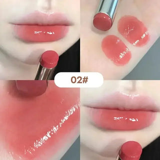  Silky Glossy Lipstick Gege Bear Pump Lips Water Bomb Balm cashymart