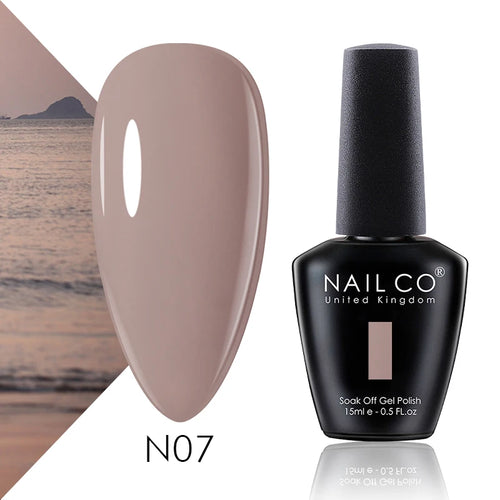 NAILCO 15ml UV Gel Topplack och Baslack Set