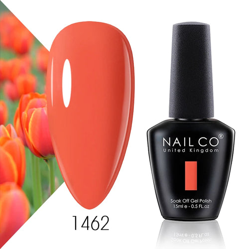 NAILCO 15ml UV Gel Topplack och Baslack Set
