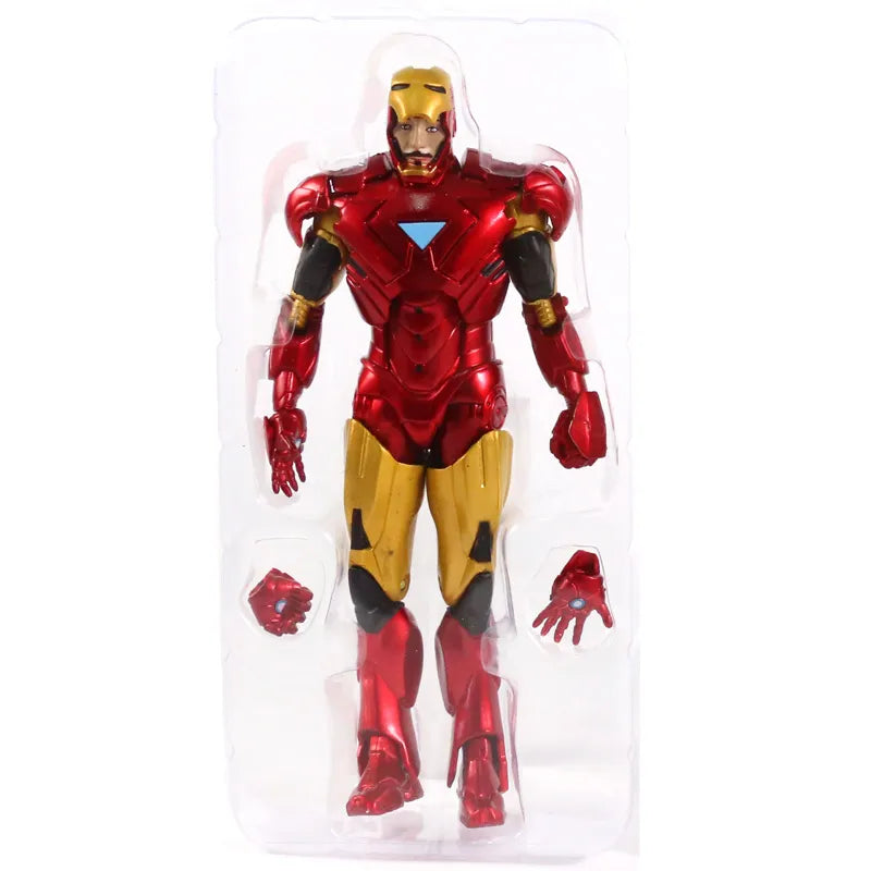  Golden Iron Man PVC Action Figure Model Toy cashymart