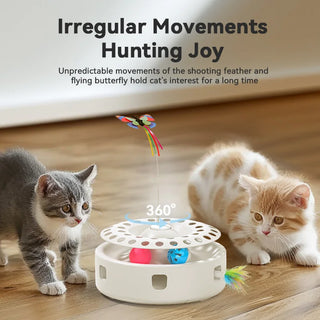  Interactive 3-in-1 Cat Toy Set cashymart