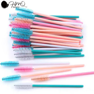  50pcs Eyebrow Mascara Wand Applicator Set cashymart