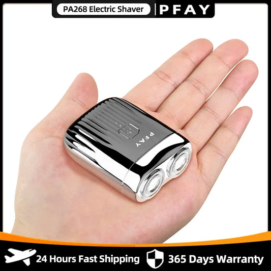  Men's Portable Rechargeable Mini Electric Shaver cashymart
