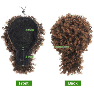  Afro Puff Kinky Curly Hair Ponytail Extension cashymart