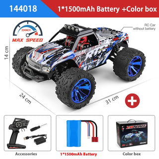  High-Speed 1:14 Electric Off-Road Remote Control Racing Car cashymart