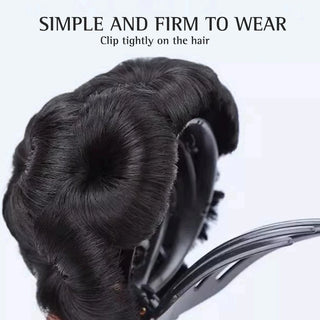  Synthetic Clip-On Bun Hair Accessories cashymart