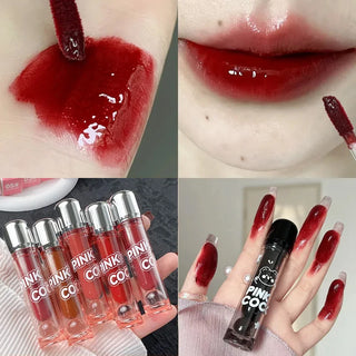  PINK COCO Mirror Water Lip Gloss Lip Glaze for Women cashymart