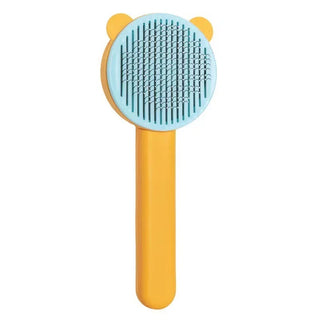  Groom & Clean: Self-Cleaning Pet Brush for Dogs and Cats cashymart