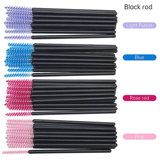  50Pcs Disposable Eyelash Brushes Set cashymart