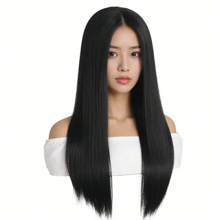 Elegant Long Straight Wig for Women