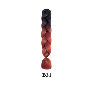 Ombre Jumbo Braiding Hair Extension 24 Inch