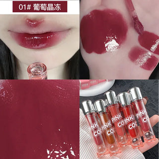  PINK COCO Mirror Water Lip Gloss Lip Glaze for Women cashymart