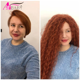  Ariel Afro Curl Water Wave Hair Extension cashymart