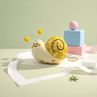 Snail Shaped Dog Plush Toy