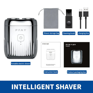  Men's Portable Rechargeable Mini Electric Shaver cashymart