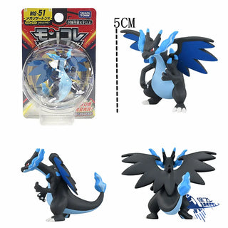  Pokemon Figure Gigantamax Charizard, Mega Charizard X, and Charmander PVC Action Toy cashymart