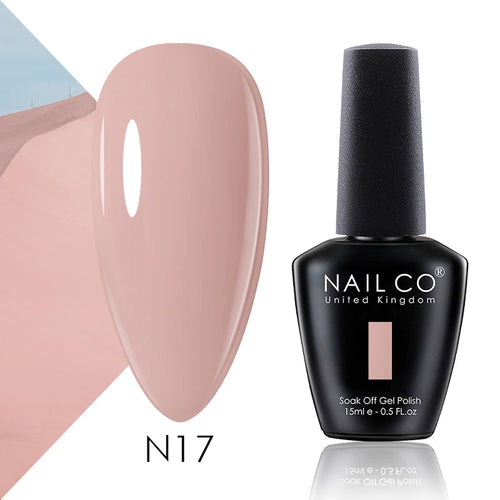 NAILCO 15ml UV Gel Topplack och Baslack Set