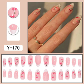  Glamorous Easy Press-On Nail Set cashymart