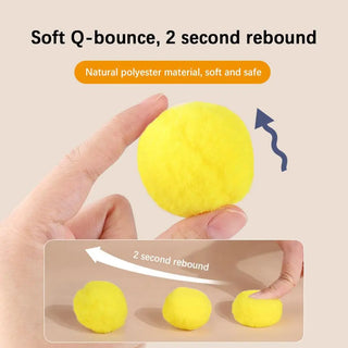  Silent Plush Ball Launcher: Fun Interactive Toy cashymart