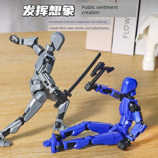  Hand-Made Model Movable Joint Assemble Figure Toy cashymart