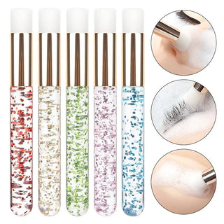  5pcs Crystal Eyelash Cleaning Brushes cashymart
