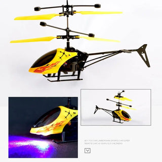  Compact Rechargeable RC Helicopter Drone cashymart