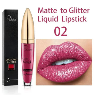  Alluring 18-Color Glitter Lip Gloss cashymart