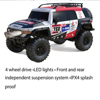  All-Terrain 1/10 Scale 4WD RC Climbing Car for Adventurous Fun cashymart