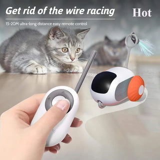  Interactive Smart Cat Toy Car cashymart