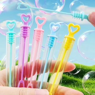  50pcs Bubble Blowing Love Colored Test Tube Party Toys cashymart