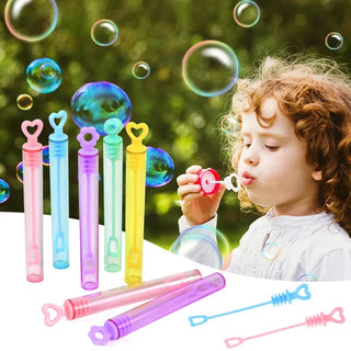  50pcs Bubble Blowing Love Colored Test Tube Party Toys cashymart