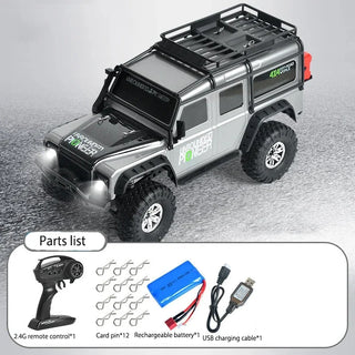  All-Terrain 1/10 Scale 4WD RC Climbing Car for Adventurous Fun cashymart