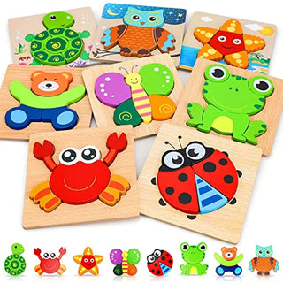  Montessori Wooden Puzzle cashymart