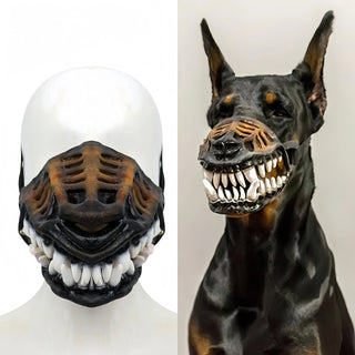 Scary Dog Muzzle with Horror Teeth