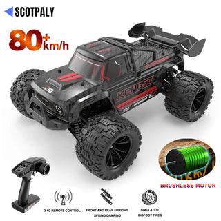  Turbocharged 4X4 RC Off-Road Car: 80KM/H Brushless Fun cashymart