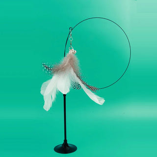  Interactive Feather Teaser Toy cashymart