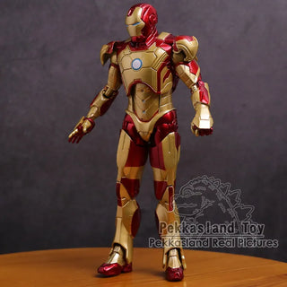  Golden Iron Man PVC Action Figure Model Toy cashymart