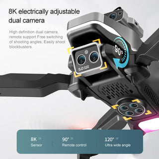  High Definition 8K Camera Drone with Obstacle Avoidance cashymart