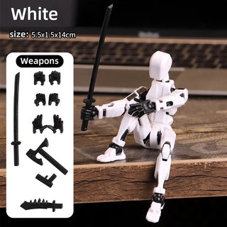  Multi-Jointed 3D Printed Robot Figurines cashymart