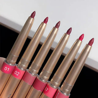  Auto Rotate Red Lip Liner Pencil Long Lasting Korean Makeup cashymart