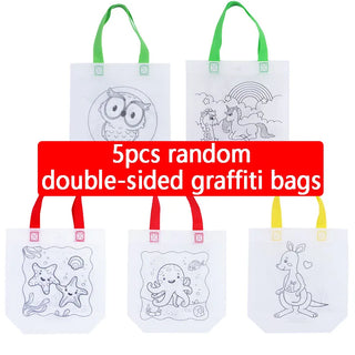  Double-Sided Graffiti Bag cashymart