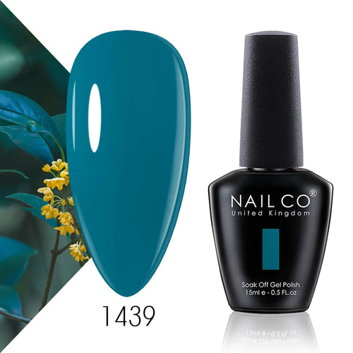 NAILCO 15ml UV Gel Topplack och Baslack Set