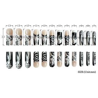 Gothic Manga Nail Art Collection