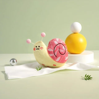Snail Shaped Dog Plush Toy