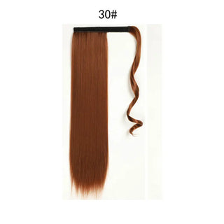 Synthetic Straight Long Ponytail Extensions