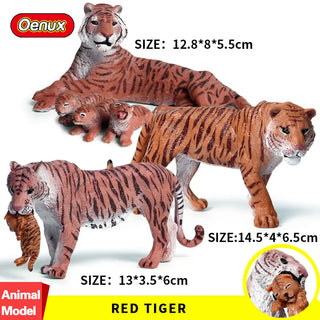  African Wild Animal PVC Figurines - Set of 4 cashymart