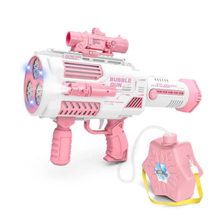  Bubble Gun Rocket Soap Bubble Machine N-Hole Electric Launcher cashymart