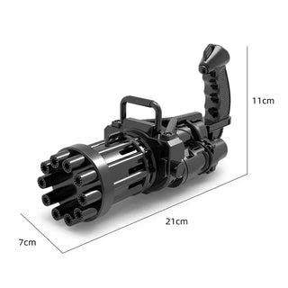  10 Hole Electric Gatling Bubble Machine for Kids Fun cashymart