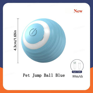  Interactive Rechargeable Cat Ball Toy for Endless Play Fun cashymart