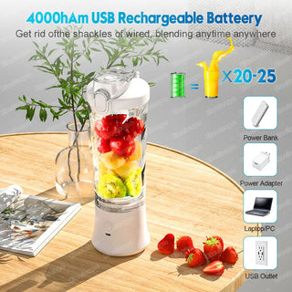  Portable Rechargeable Juicer Blender cashymart